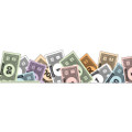 Monopoly™ Money Extra Wide Die Cut Deco Trim®