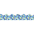 Blue Harmony Diamond Extra Wide Deco Trim