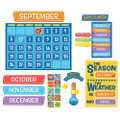 A Teachable Town Calendar Bulletin Board Set