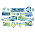 Blue Harmony Class Management Mini Bulletin Board Set