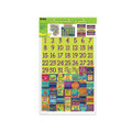 Plaid Attitude Calendar Bulletin Board Set