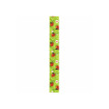 Offray Satin Lady Bug Pattern Ribbon Lime