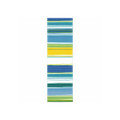Offray Retro Stripe Pattern Ribbon BlueGreen