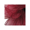 Offray Encore Wired Edge Ribbon Burgundy