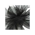 Offray Encore Wired Edge Ribbon Black