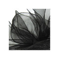 Offray Encore Wired Edge Ribbon Black