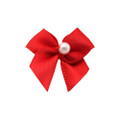 2 Loop Ribbon Bow Red