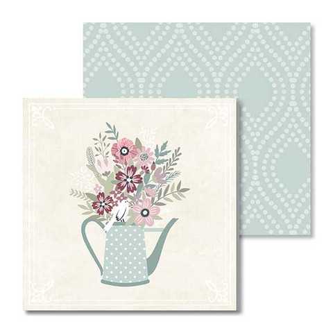 Gift Enclosure Card - Watering Can