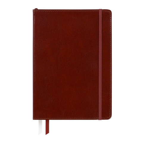 Brown Bonded Leather Journal, 6 x 8