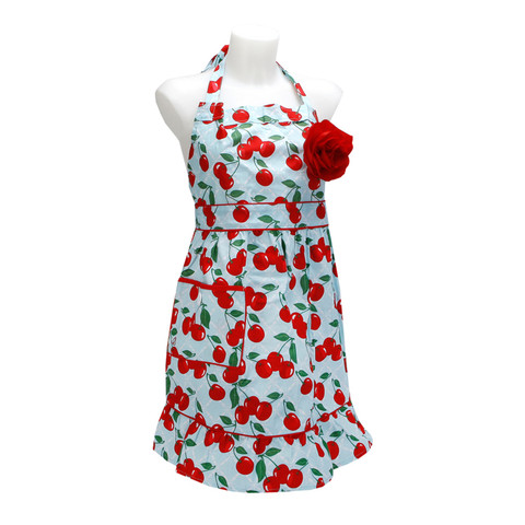 Bib Courtney Apron - Kitchen Cherry