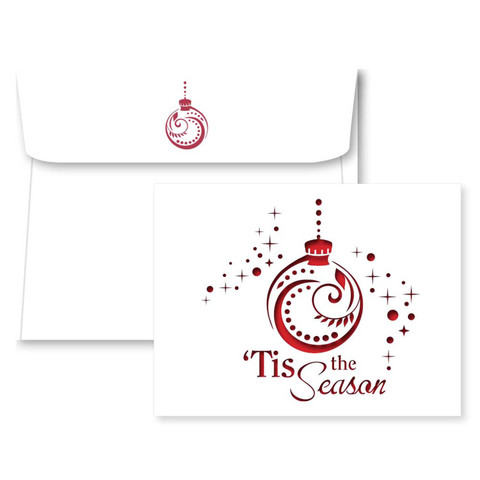 Holiday Traditions Laser Cut Christmas Cards - Tis' The Season