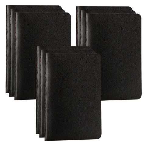Paper Cover Ruled/Graph Journals - Black (Assorted)