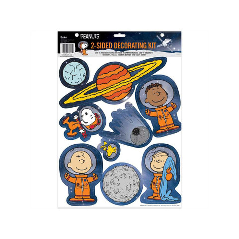 Peanuts® NASA 2-Sided Deco Kit