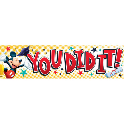 Mickey® Graduation Classroom Banner