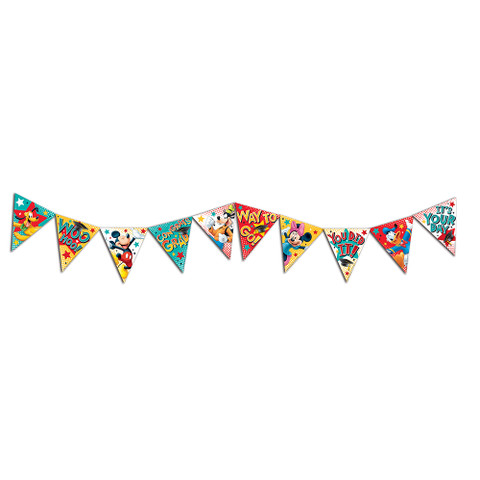 Mickey® Graduation Pennant Banner