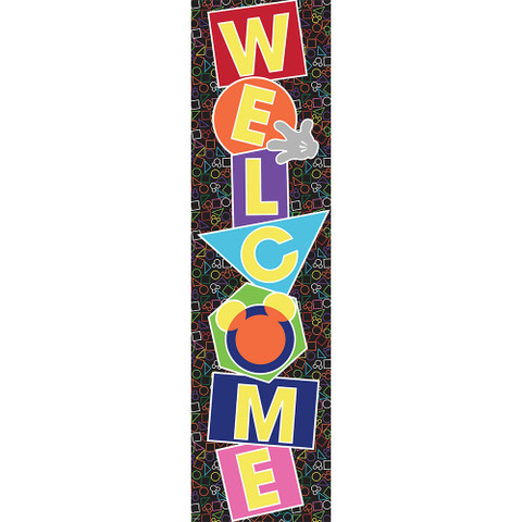 Geo Mickey® Welcome Banner