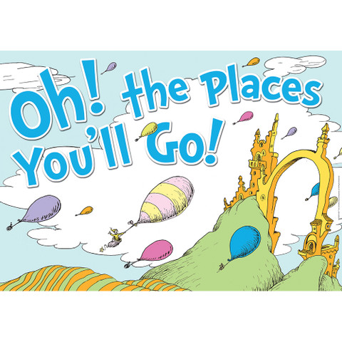 Dr. Seuss™ Oh the Places You'll Go Poster