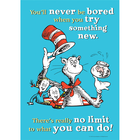 Dr. Seuss™ Try Something New 13"x19"