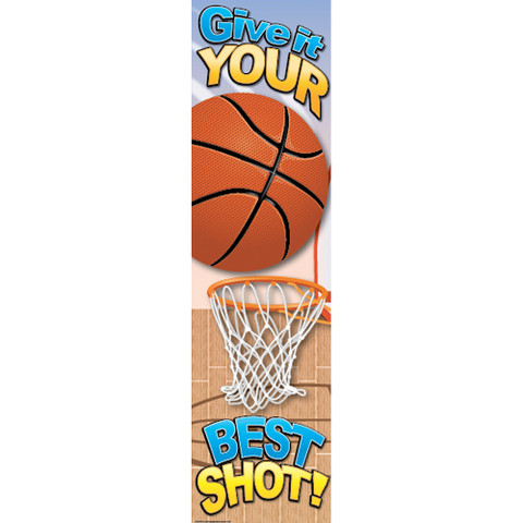 Basketball Motivational Vertical Banner