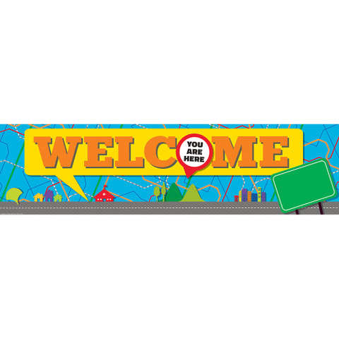 Learning Adventures Welcome Classroom Banner
