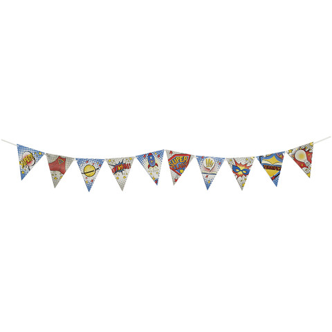 Super Class (10 Designs) Pennant Banner