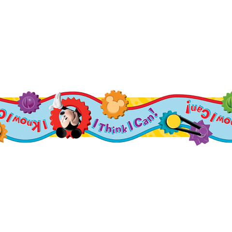 Mickey Mouse Clubhouse® I Think I Can Extra Wide Cut Deco Trim®