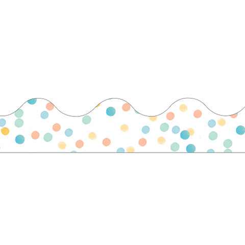 Confetti Splash Dots Deco Trim