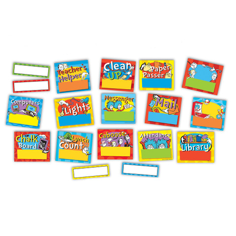 Dr. Seuss™ Standard Job Chart Mini Bulletin Board Set