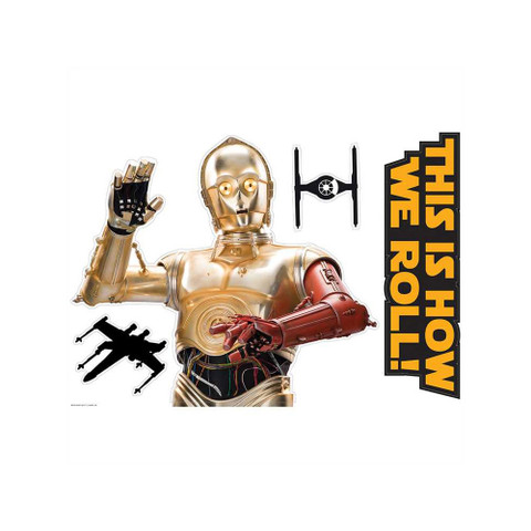 Star Wars™ Droids Bulletin Board Set