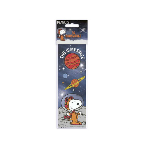 Peanuts® NASA This Is My Space Bookmarks