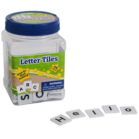 Tub of Letter Tiles