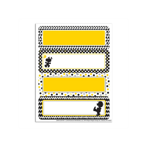 Peanuts® Touch of Class Label Stickers