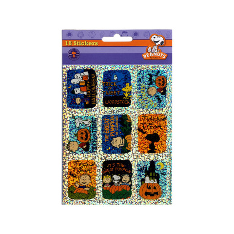 Peanuts® Halloween Sparkle Stickers