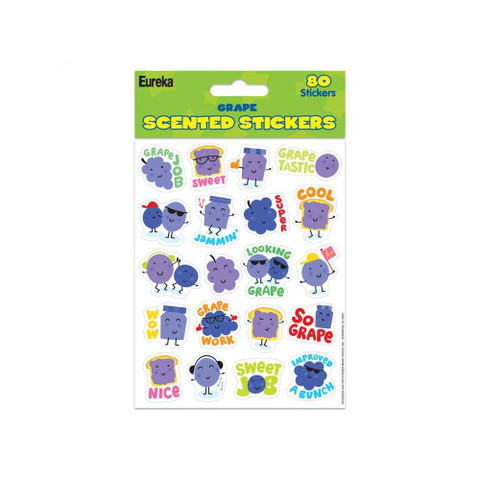 Grape Scented Stickers