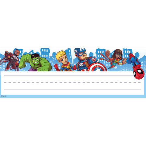 Marvel™ Super Hero Adventure Self-Adhesive Name Plates