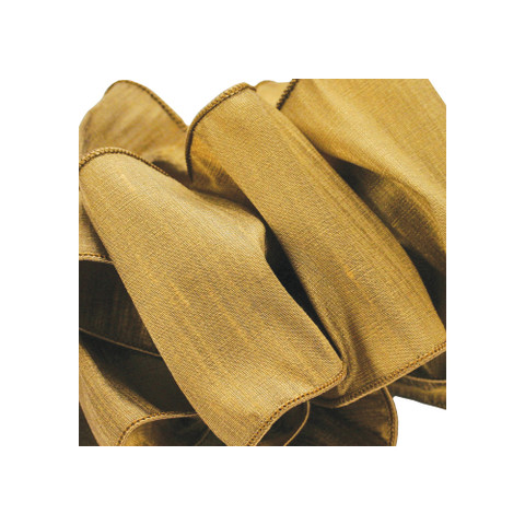 Offray Taj Wired Edge Ribbon Gold Offray Taj Wired Edge Ribbon Gold
