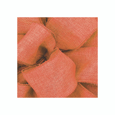 Offray Solitude Wired Edge Ribbon Orange