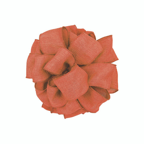 Offray Solitude Wired Edge Ribbon Orange