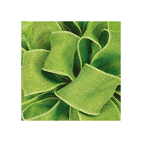 Offray Solitude Wired Edge Ribbon Apple