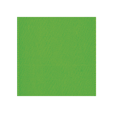 Offray Single Face Satin Ribbon Kiwi