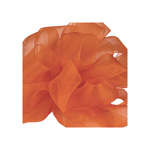 Offray Simply Sheer Asiana Ribbon Rust