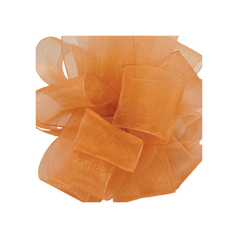 Offray Simply Sheer Asiana Ribbon Copper