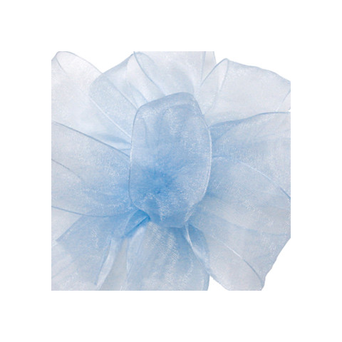 Offray Simply Sheer Asiana Ribbon Blue Mist