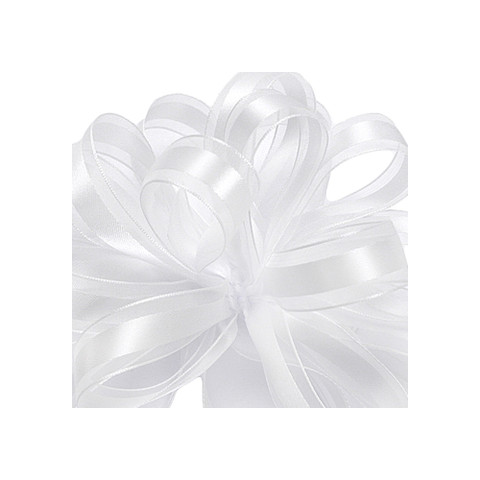 Offray Garbo Ribbon White