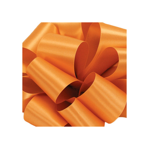 Offray Double Face Satin Ribbon Pumpkin