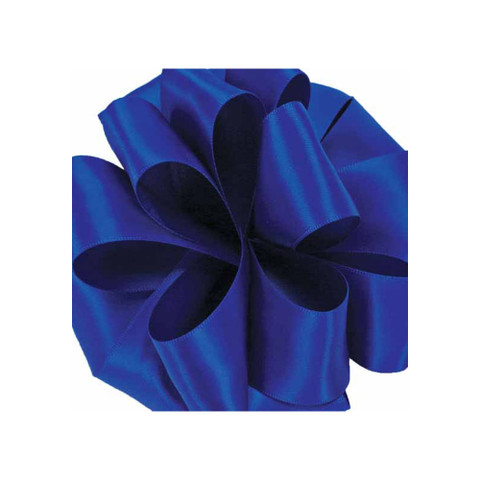 Offray Double Face Satin Ribbon Cobalt