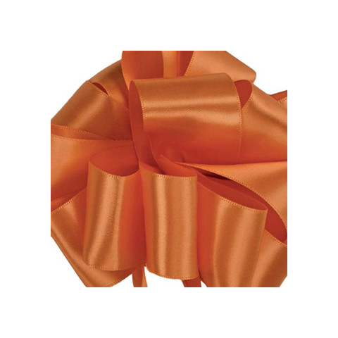 Offray Double Face Satin Ribbon Burnt Sienna