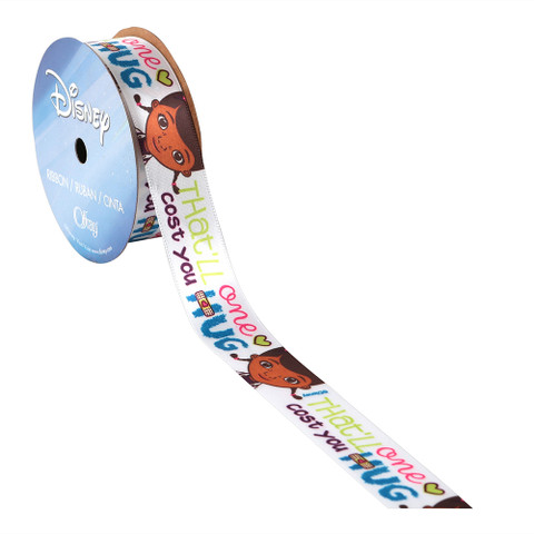 Offray Disney Doc McStuffins Hug Ribbon MultiColor
