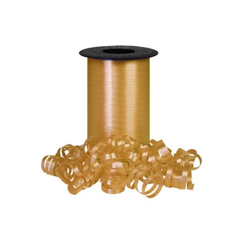 Offray Curl It Ribbon Holiday Gold