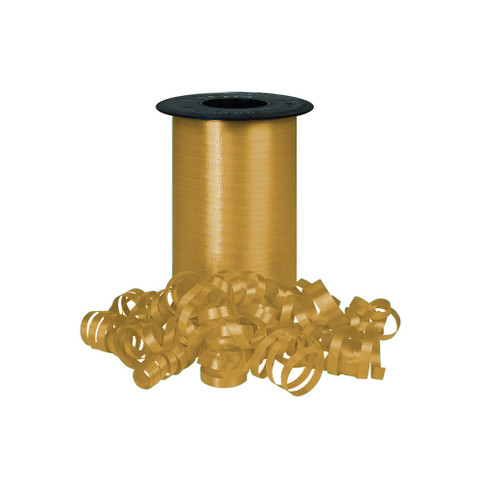 Offray Curl It Ribbon Gold